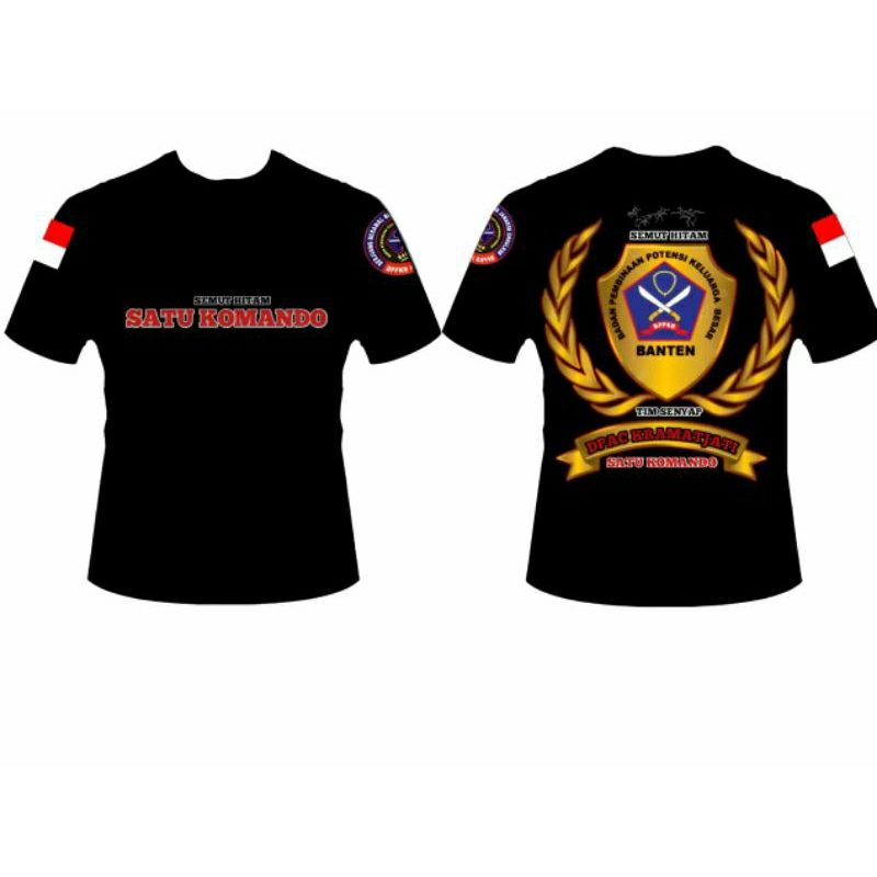 KAOS SEMUT HITAM SATU KOMANDO BPPKB BANTEN