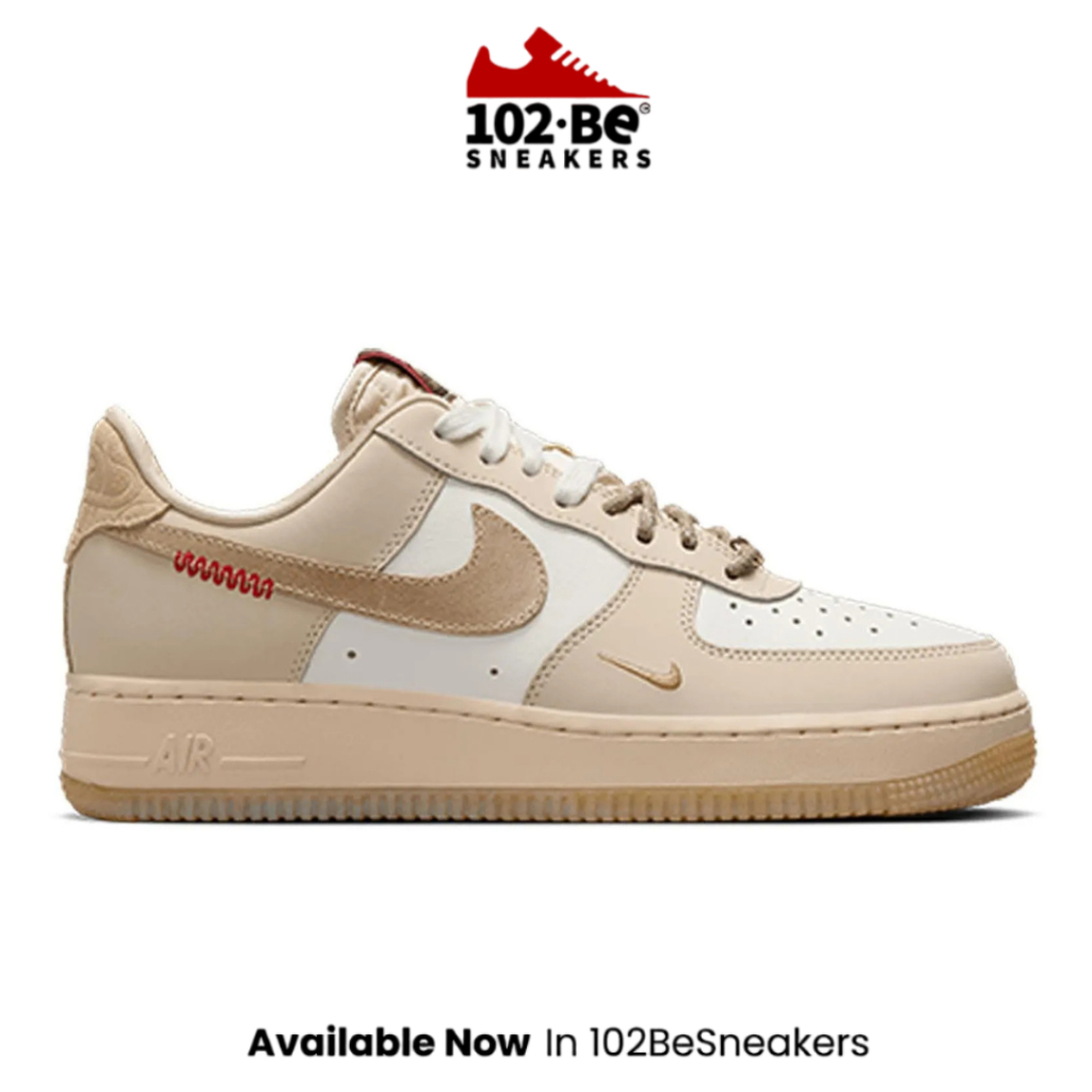 Sepatu Sneakers Nike air force 1 '07 lx women's basketball shoes - sail Original