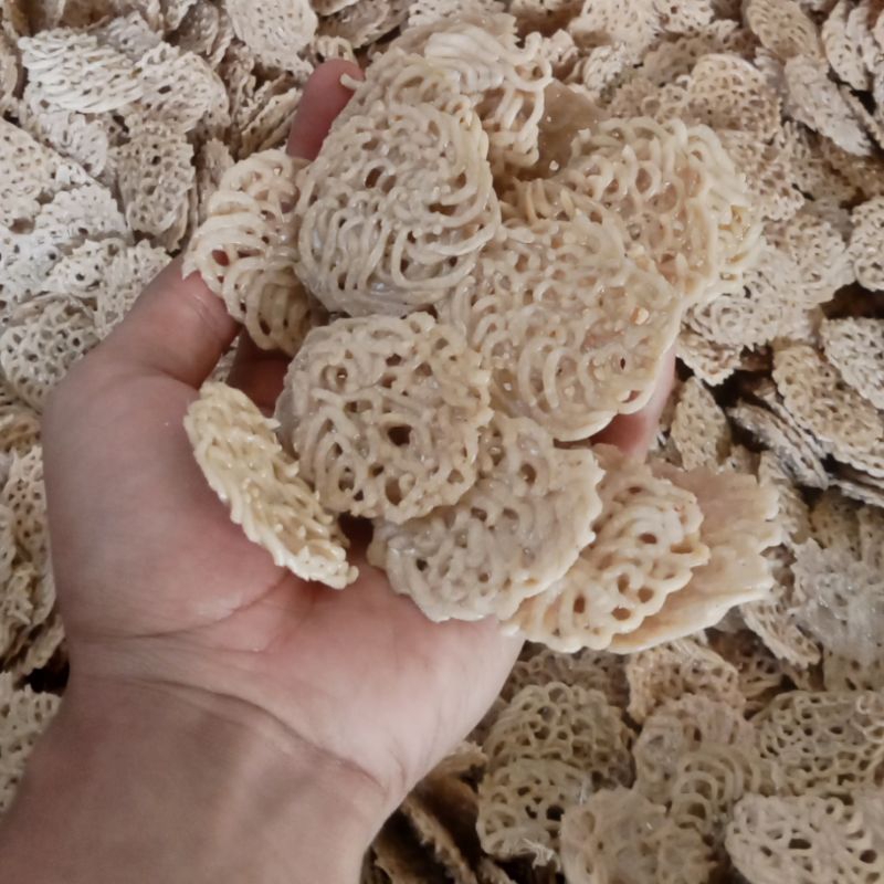 

KRUPUK MENTAH RASA IKAN TENGIRI 1KG KHAS MALANG