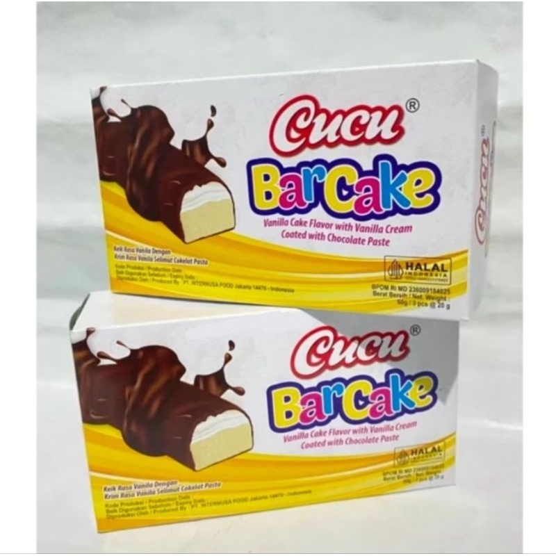 

Cucu Barcake Vanilla Cake Flavour (3 x 20 Gr)