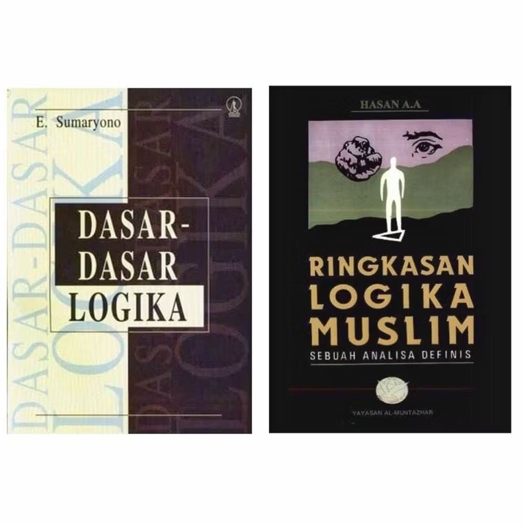 Paket 2 Buku Dasar Dasar Logika dan Ringkasan Logika Muslim