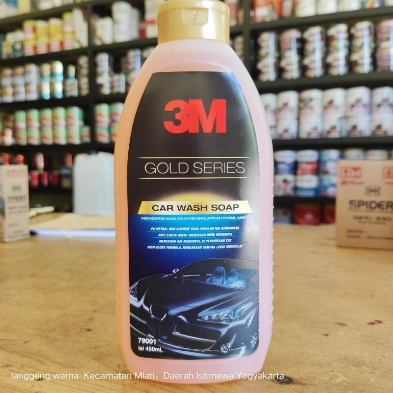 Sabun Cuci Mobil 3M 79001 Gold Series Car Wash Soap