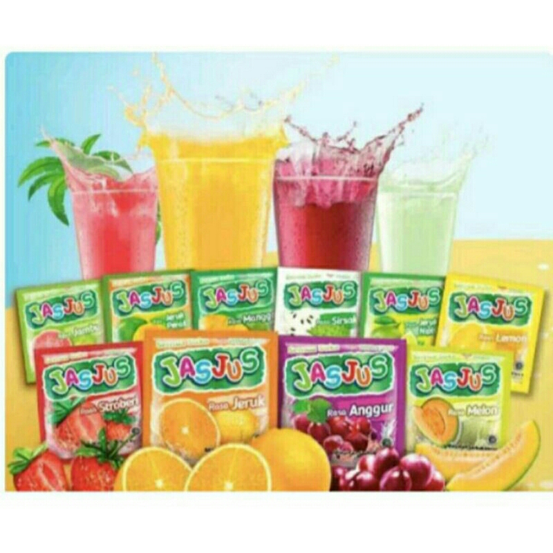 

Jasjus renteng isi 10 sachet all varian