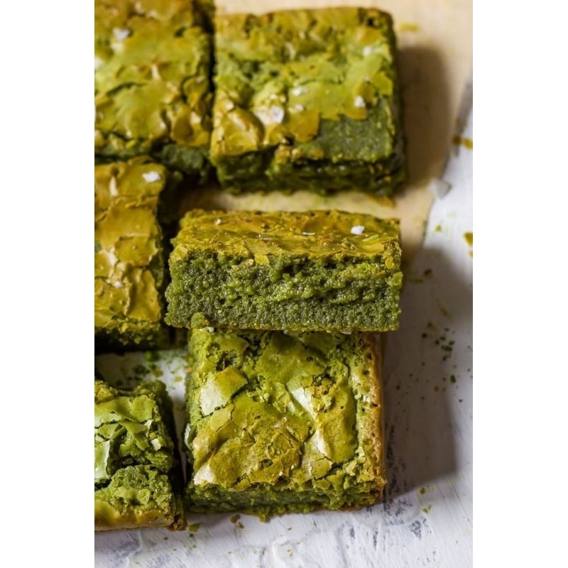 

Fudgy Brownies Matcha uk 20x20