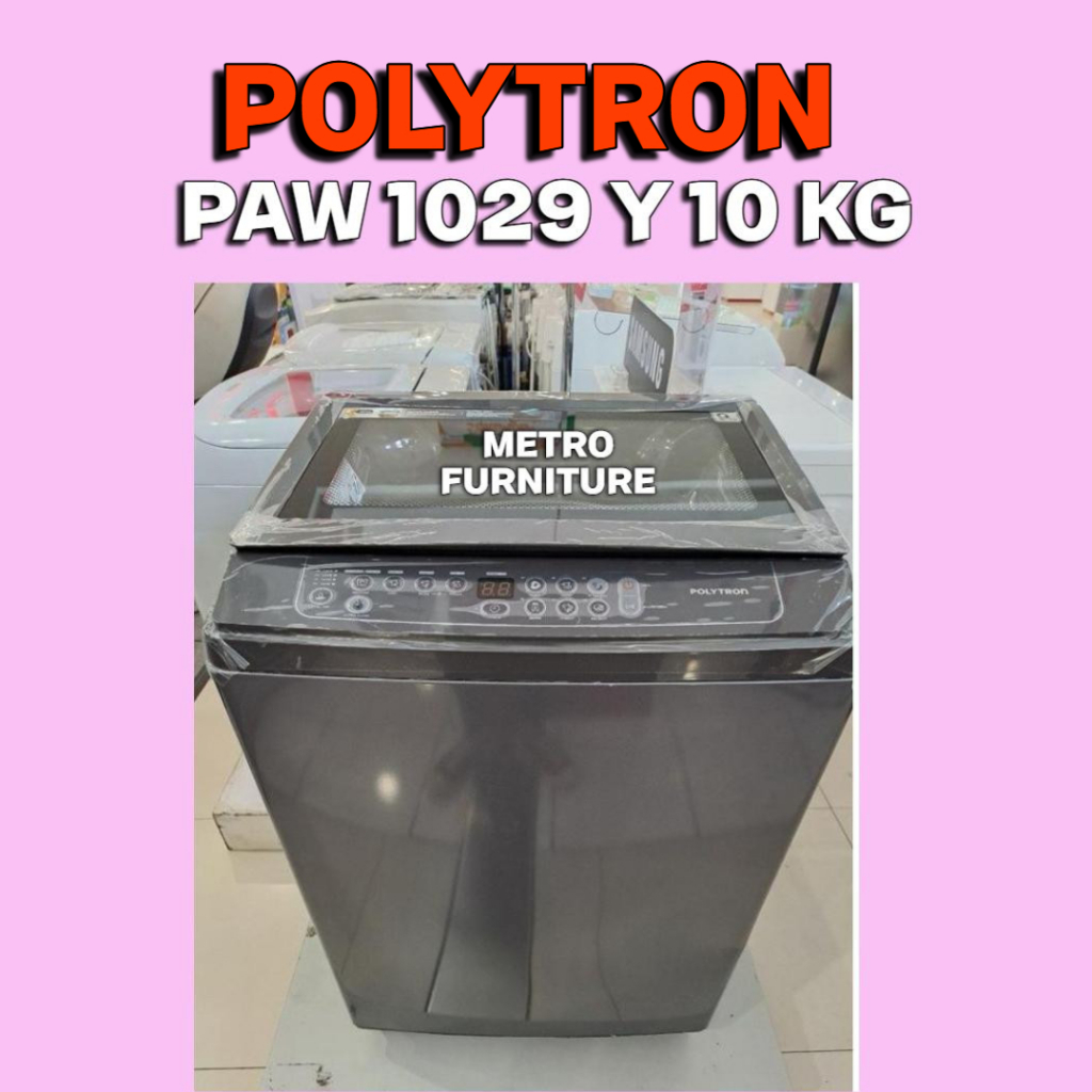 MESIN CUCI POLYTRON 10 KG 1 TABUNG MESIN CUCI 1 TABUNG POLYTRON 1029Y