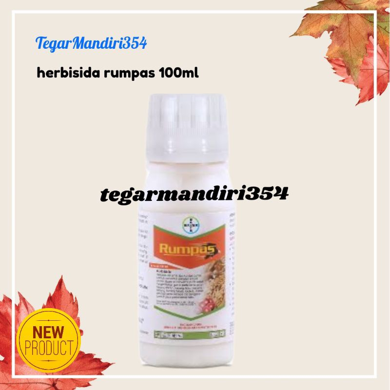 Herbisida rumpas 100ml racun gulma kacang kacangan dan padi