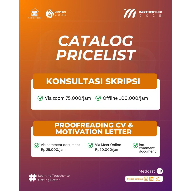 

Proofreading CV & Motivation Letter