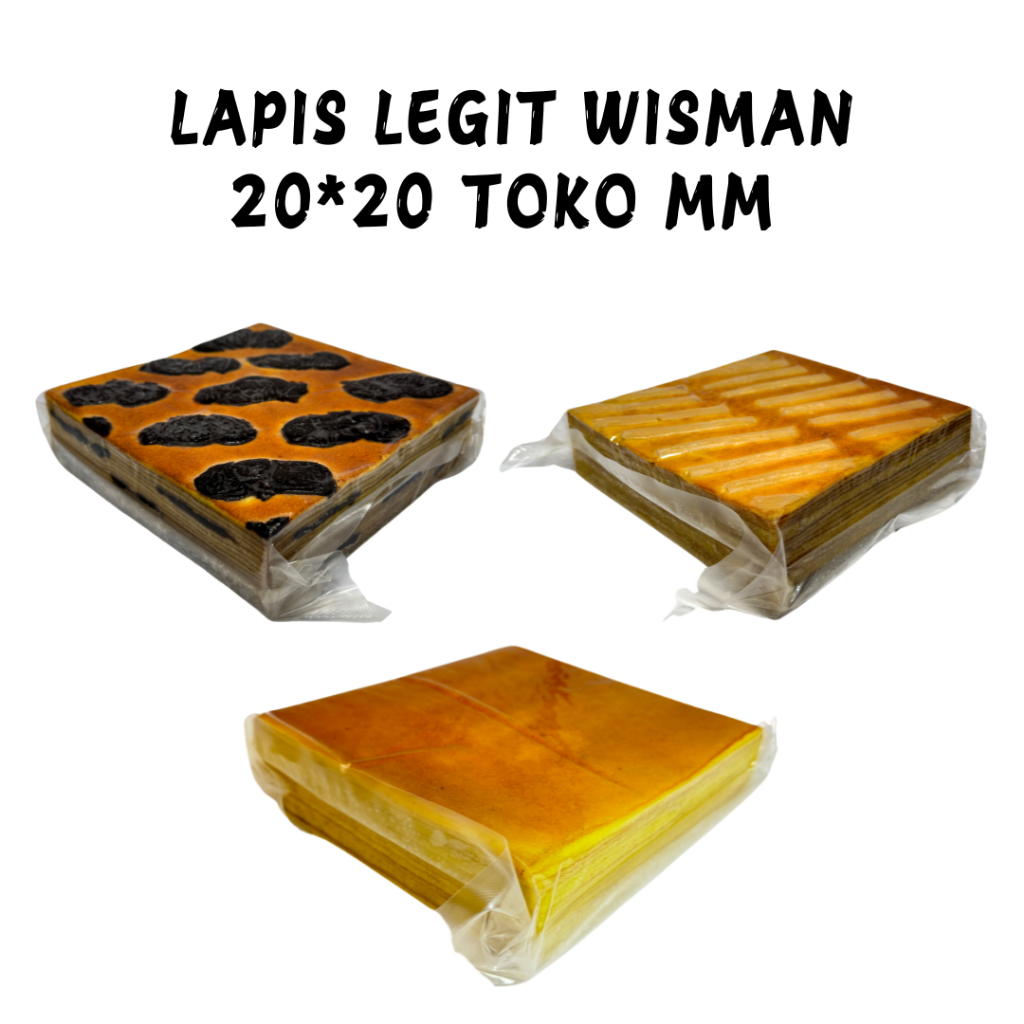 

TOKOMM - Lapis Legit Wisman 20x20 1 Loyang Sayangku