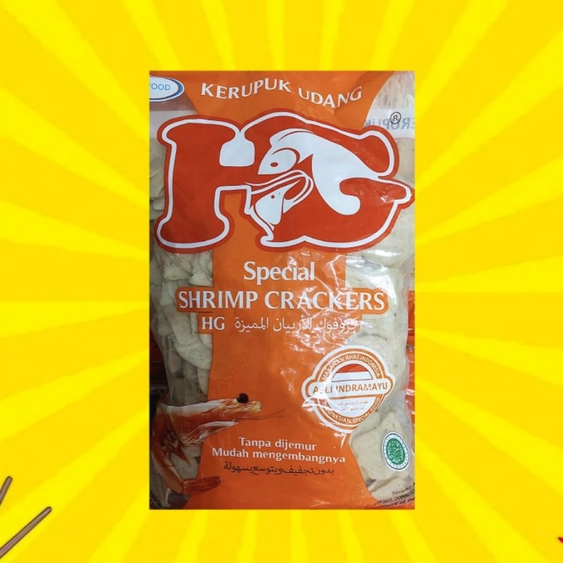 

Kerupuk Udang HG Spesial Asli Indramayu 250gr KERUPUK UDANG SHRIMP CRACKERS