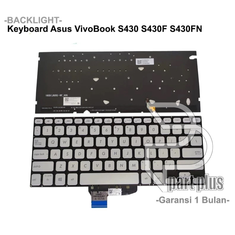Keyboard Asus VivoBook S430 S430F S430FN S430U X430F X430FN BACKLIGHT
