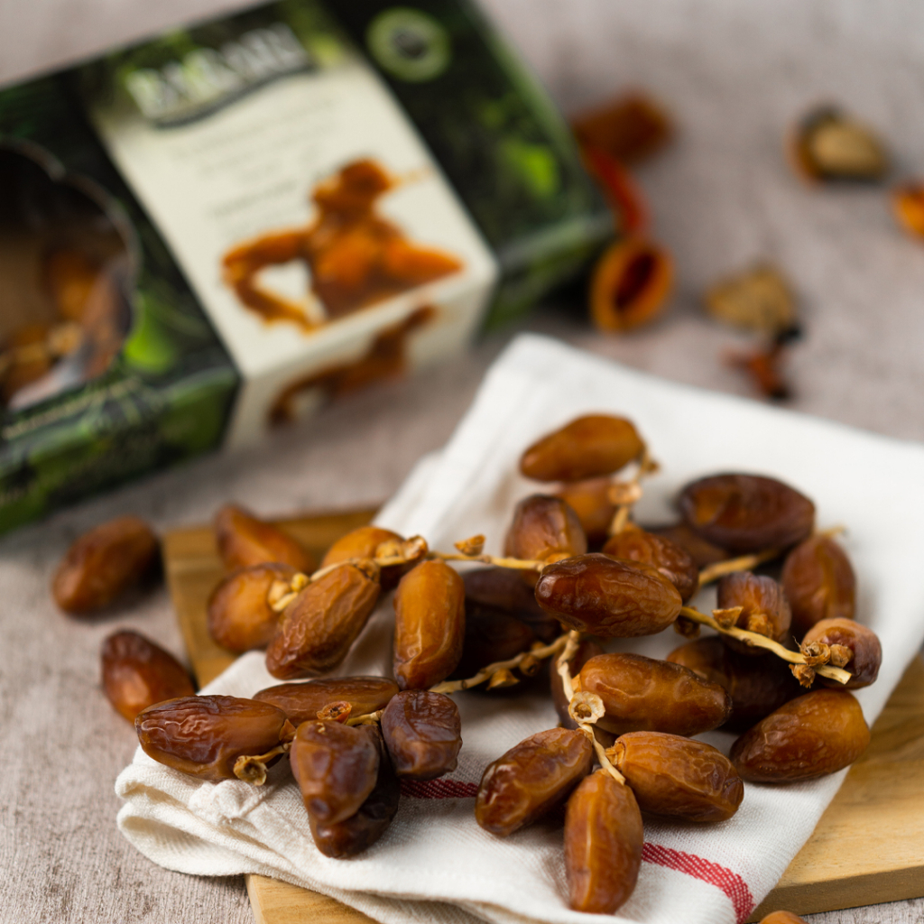 

Kurma BARARI Deglet Nour Tunisia Tangkai 500gr Premium Dates High Quality
