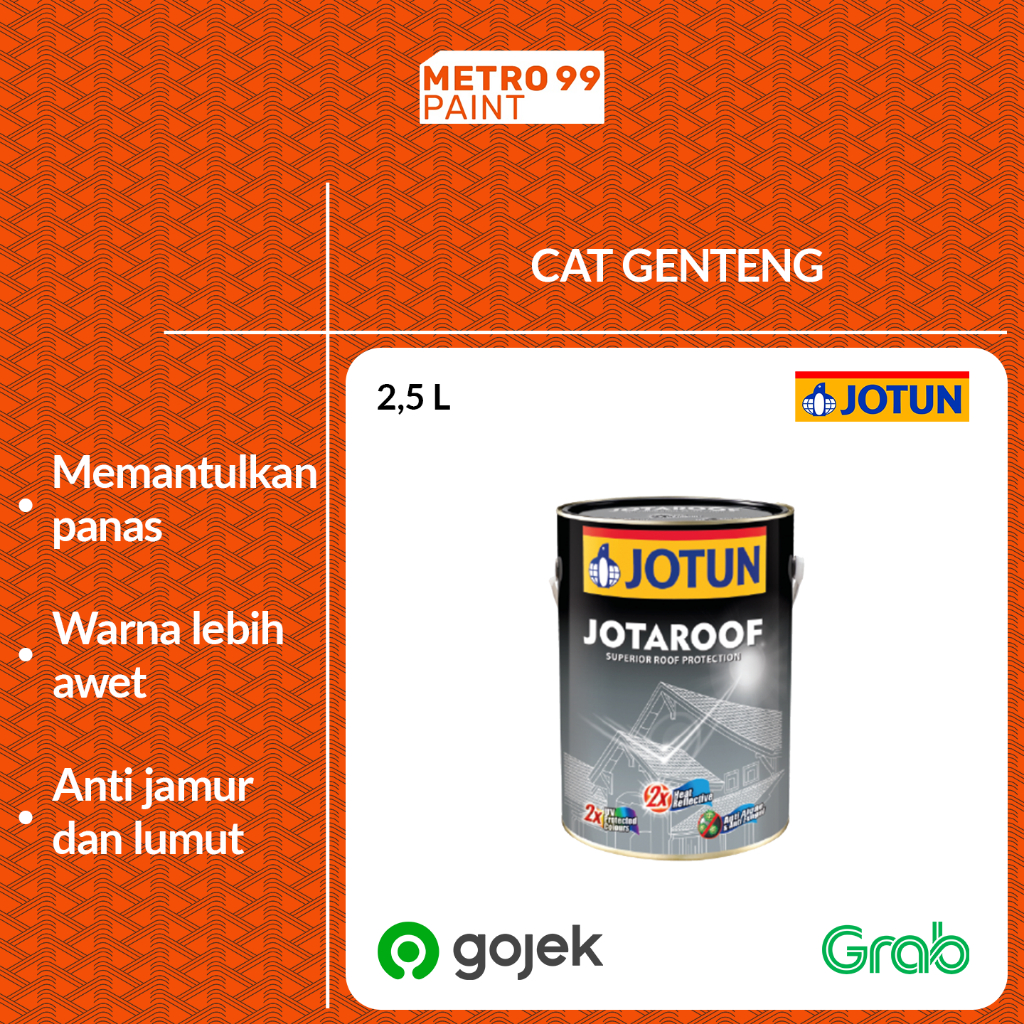 Cat Genteng Jotaroof 2,5 Liter