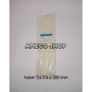 

Kabel Tis / Cable Ties 3.6 x 300 Putih