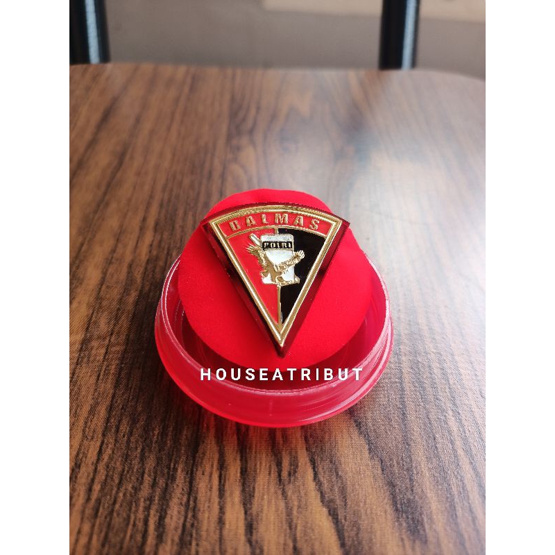 pin pdh dalmas polri segitiga | pin pdh dalmas polri segitiga brimob premium | jual pin pdh dalmas s