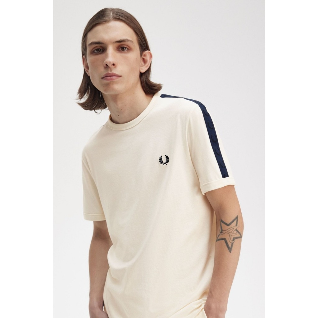 Fred Perry Contrast Taped Ringer T-Shirt (M4613-170)