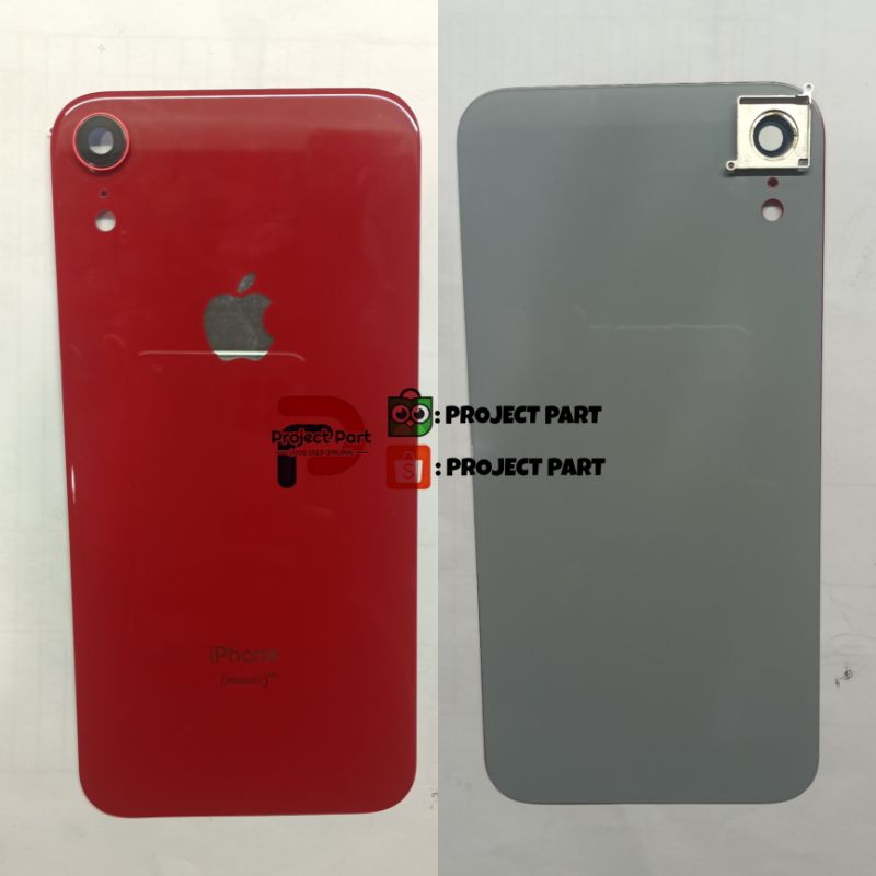 BACKGLASS IPHONE XR RED ORIGINAL
