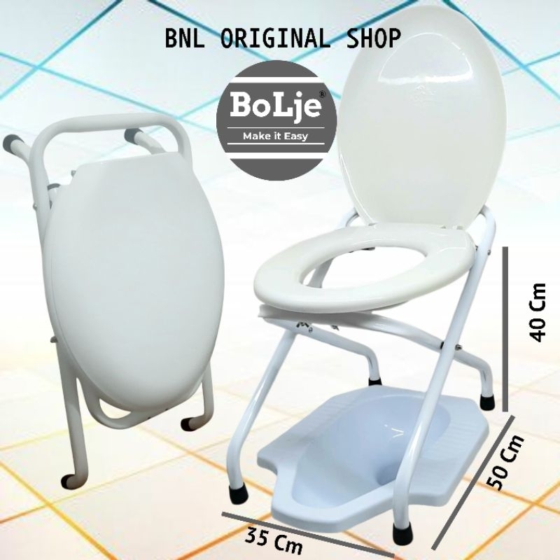 Kloset Portable WC Duduk KLoset Ibu Hamil BoLje WC Jongkok - Zahra Kids