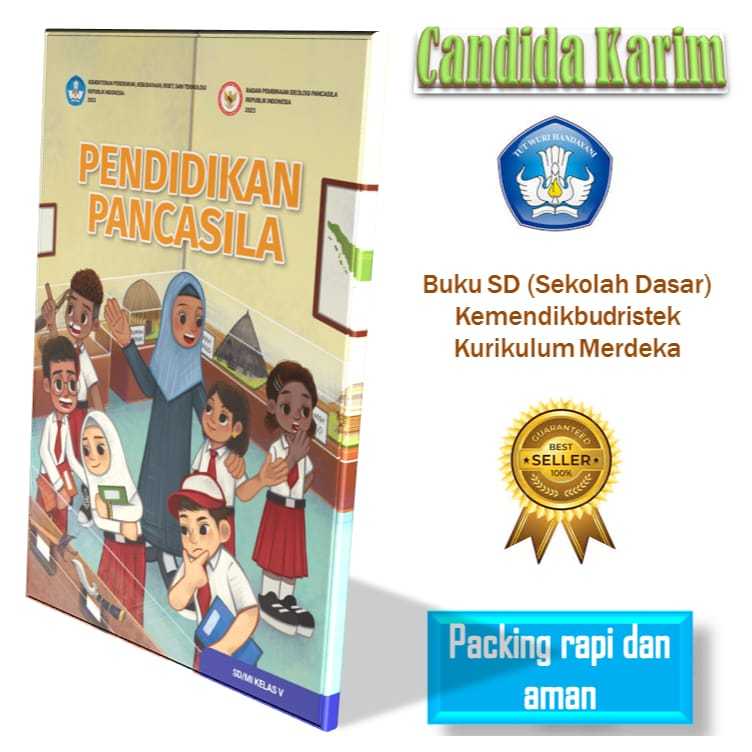 Buku ppkn sd kelas 5 pendidikan pancasila kurikulum merdeka kurmer