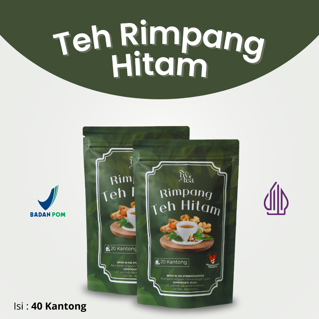 

Paket 2 Pouch Bytea Rimpang Teh Hitam – Teh Herbal Alami untuk Menurunkan Berat Badan & Detox Racun Dalam Tubuh