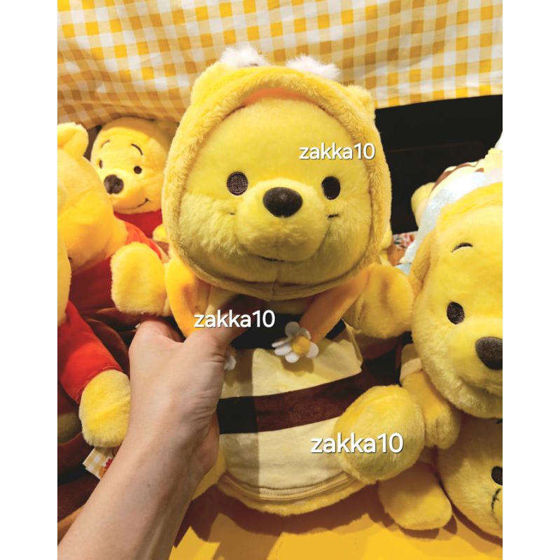 Ohsome Disney Boneka Tempat Pensil Winnie the Pooh Pen Case | Stationery Case | Pencil Case