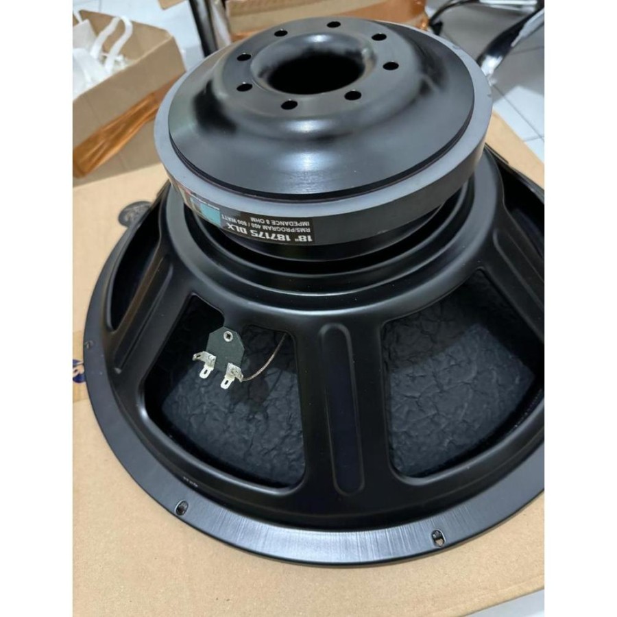 speaker acr 18 inch 187175 subwoofer deluxe