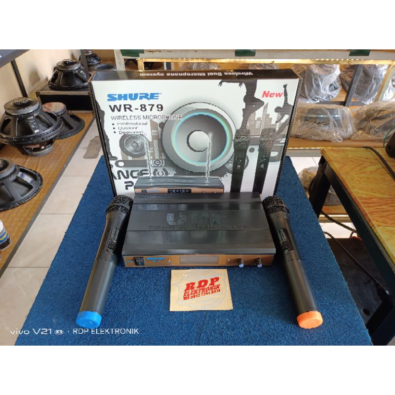 MIC WIRELESS SHURE WR 879