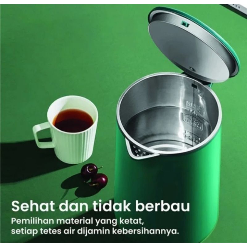 Teko Listrik / Kattle Fleco F 725 Kapasitas 2,3 Liter