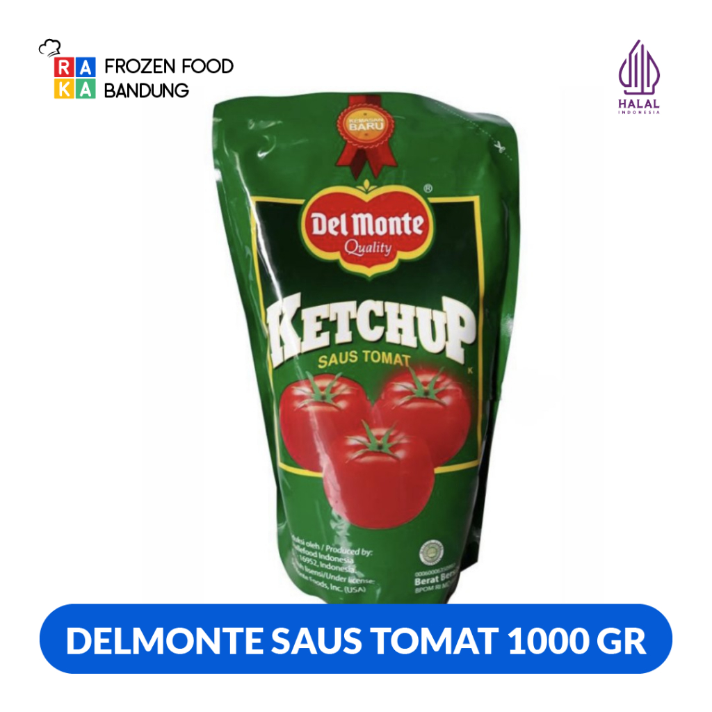 

DELMONTE SAUS TOMAT 1000 GR