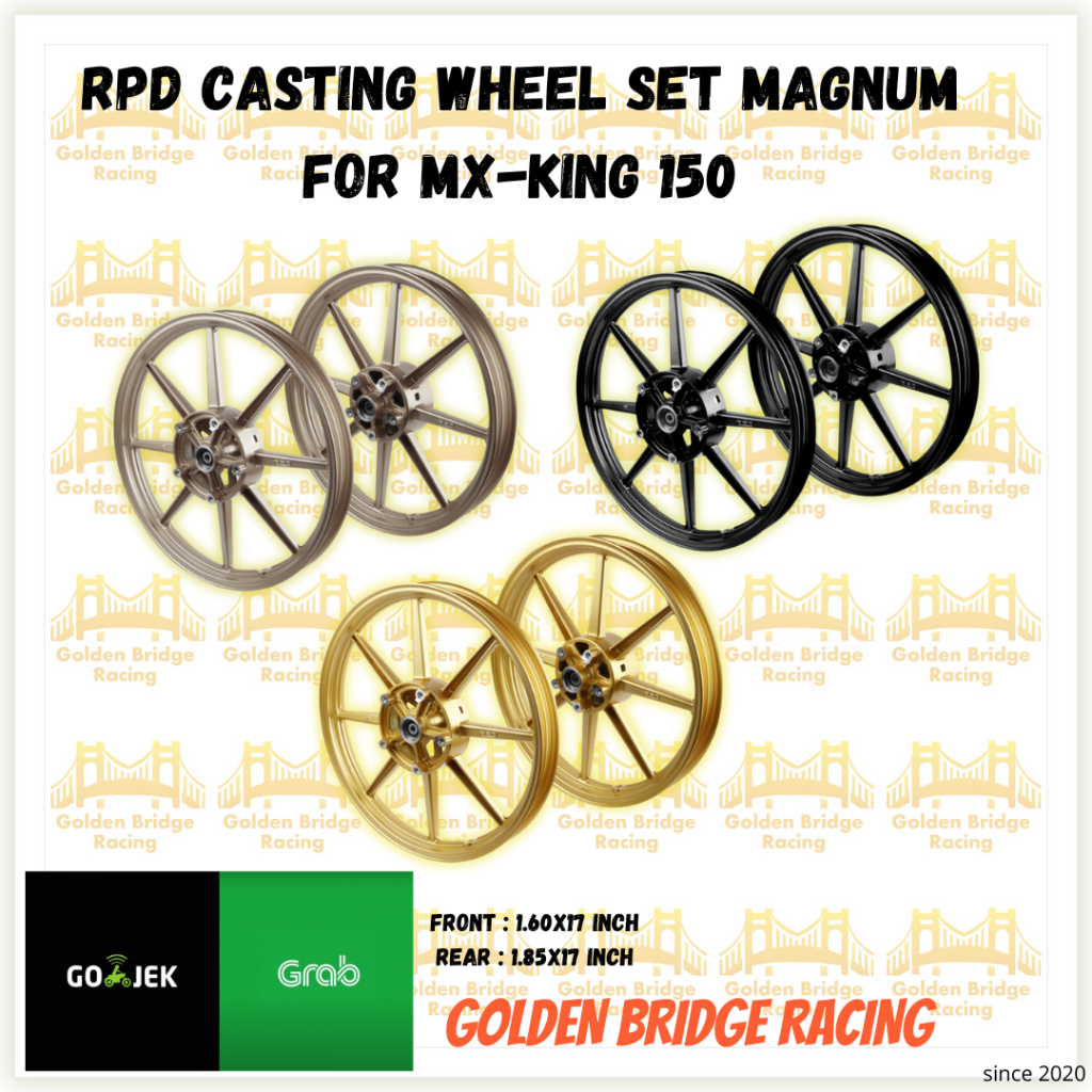 Velg RPD Magnum model P8 SP811 MX King Y15ZR