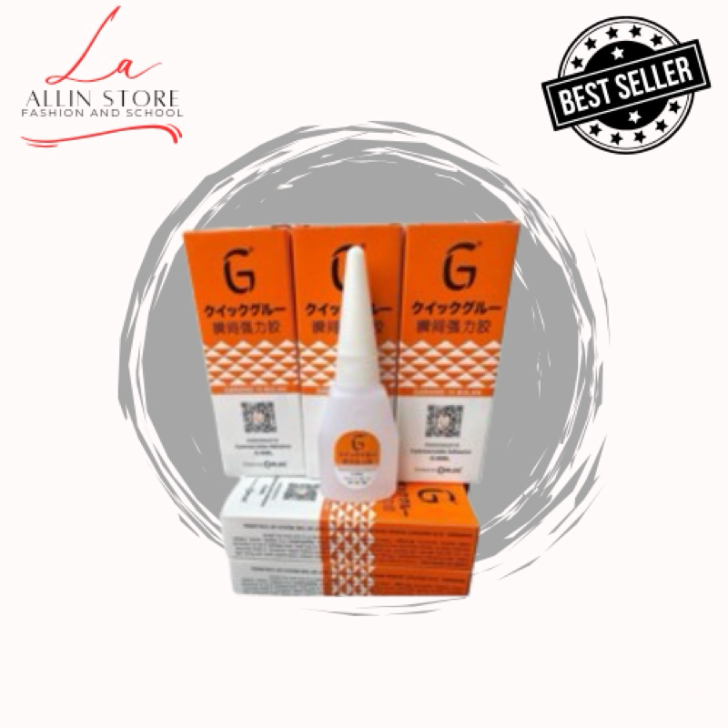 

Lem G Korea Ori Super Glue Cair Lem Setan Original