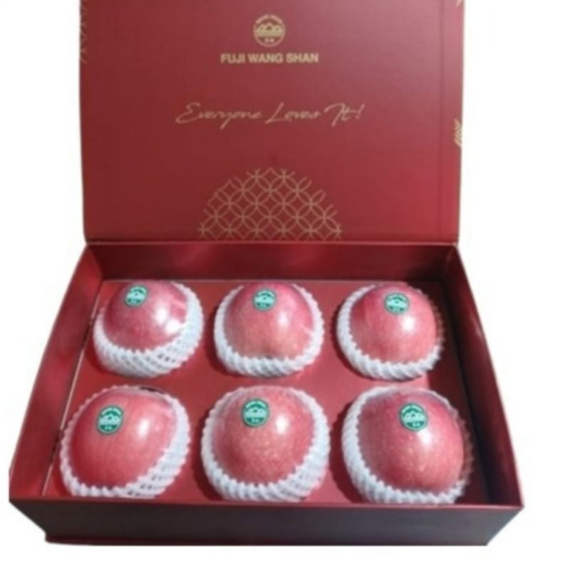 

Hampers Imlek Apel Fuji Wangshan Isi 6 / Gift Box Sincia / CNY