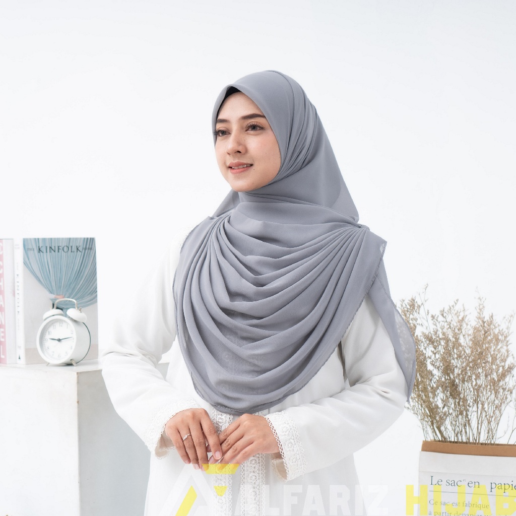 Hijab Drapery Instan Malaysia Ter - Pisah / Hijab Wedding & Non Wedding