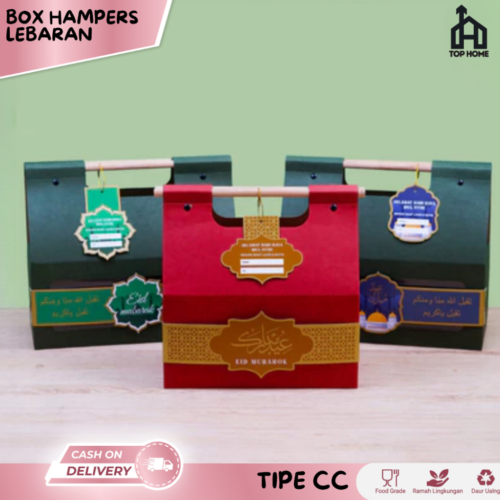 

Souvenir Box I Box Gable I Gift Box Box Lebaran | Dos Lebaran | Dus Kue Lebaran Idul Fitri I CC16