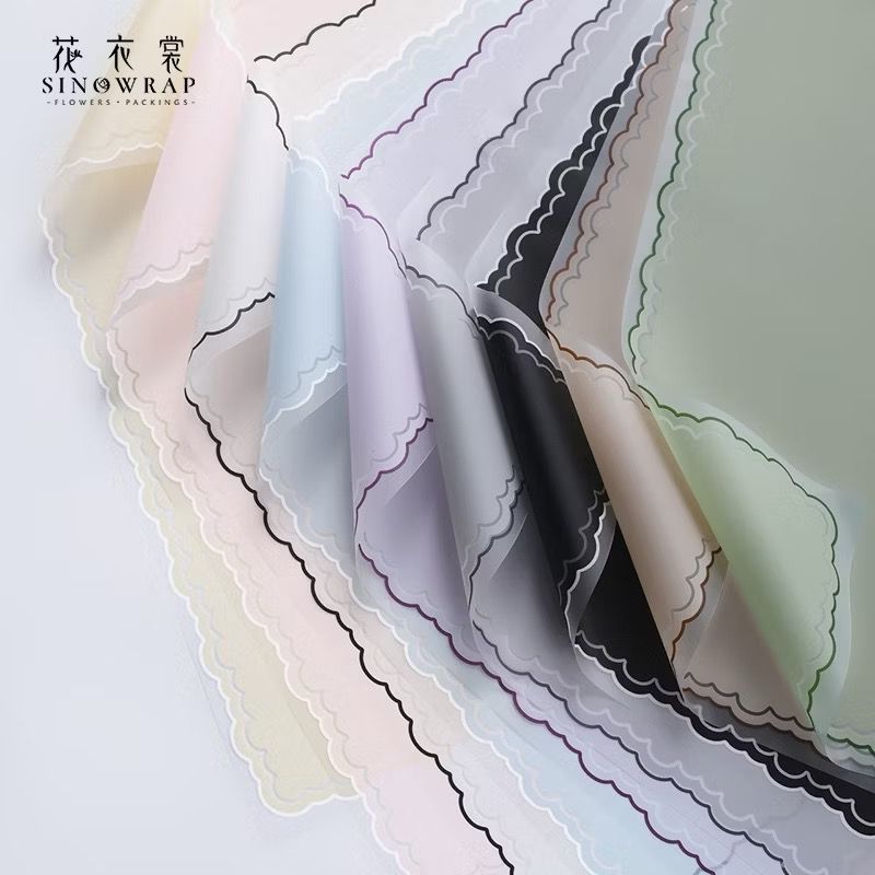 

[1 Pack] KERTAS FLOWER WRAPPING CELLOPHANE ECER KERTAS BUKET BUNGA HAND BOUQUET Awan