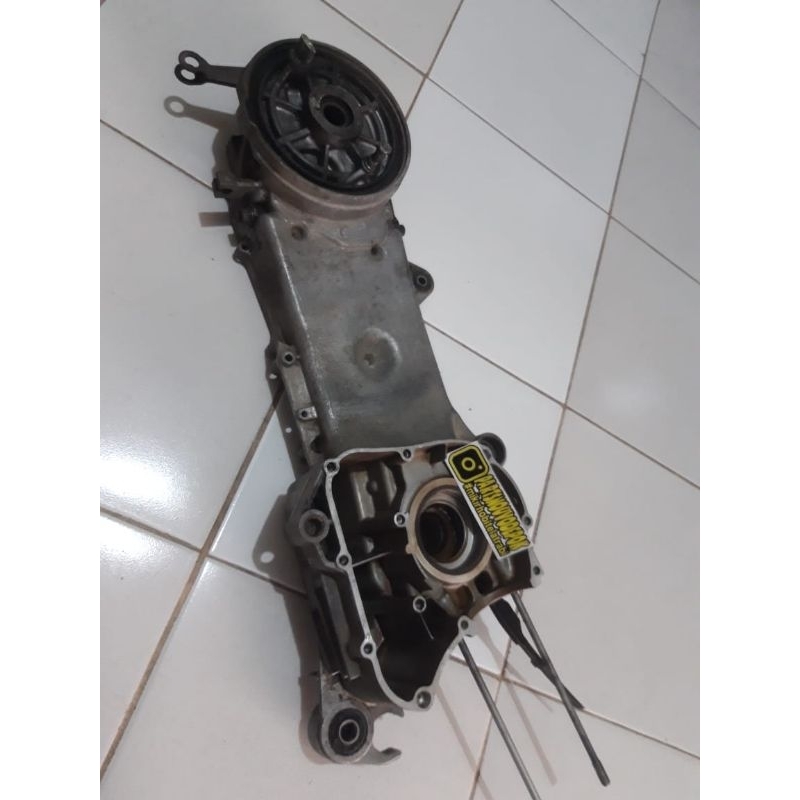 Krengkes Crangcase kiri yamaha Nouvo / rengkes kiri nouvo z