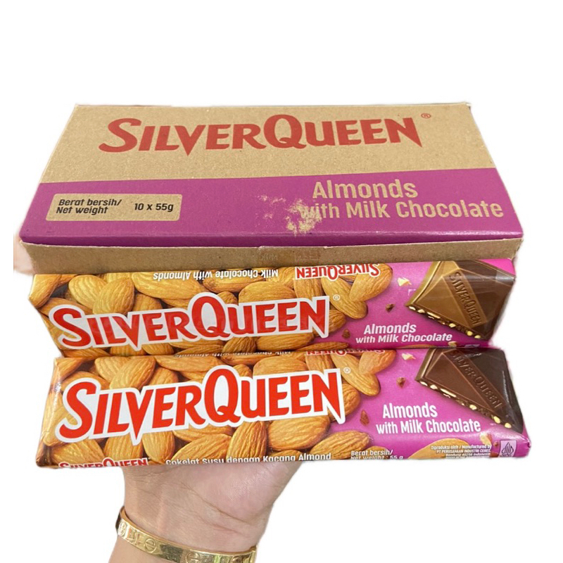 

COKLAT SILVERQUEEN MILKY CHOCOLATE 55gr