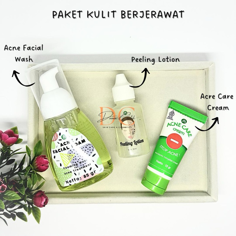 Liz Skincare Paket Jerawat Acne ORIGINAL dr.Listiani W