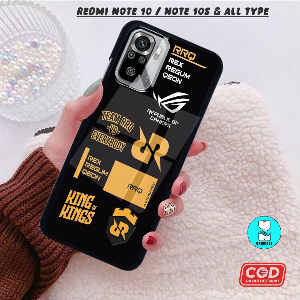CASE GLOSSY REDMI NOTE 10 / REDMI NOTE 10S dan ALL TYPE SMARTPHONE & ANDROID Bisa request tipe Cassi