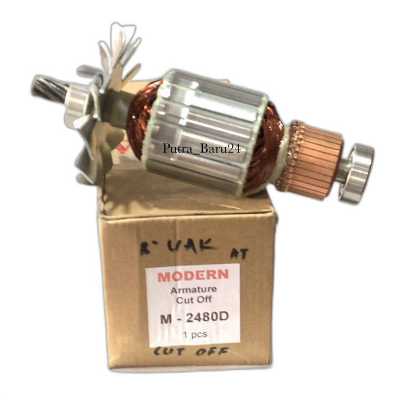 Armature cut Off Modern M-2480D / Angker mesin cut off modern M2480D