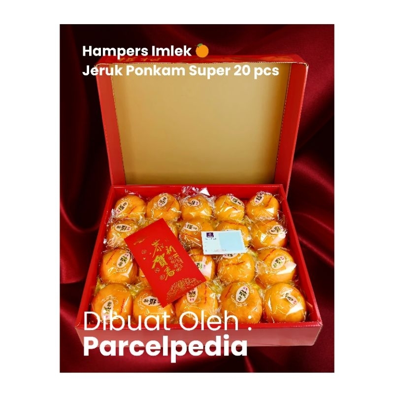 

Amanta Segar Bogor | Parcel Imlek | Hampers Imlek | Parcel Buah Jeruk Imlek 20 Pcs | Parcel Jeruk Ponkam Imlek 2025 Bogor Amanta Shop