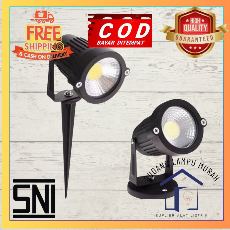 Lampu Taman LED COB 5Watt Tanam / Tancap Lampu Taman Outdoor Lampu Led Tanam Outdoor Lampu Led Tanca