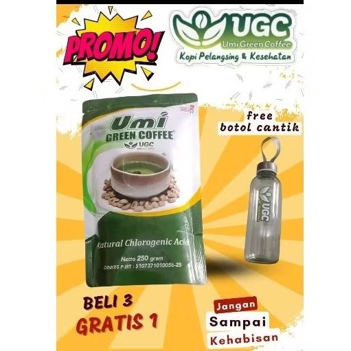 

Umi green coffe beli 3 gratis 1 bungkus