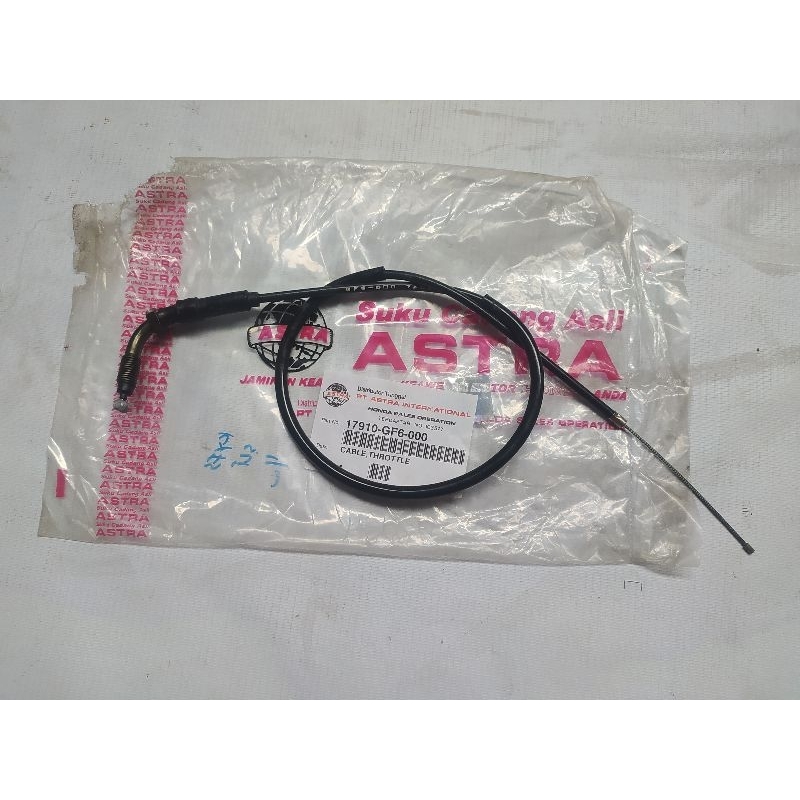 Kabel Gas Honda WIN original nos astra 17910-GF6-000