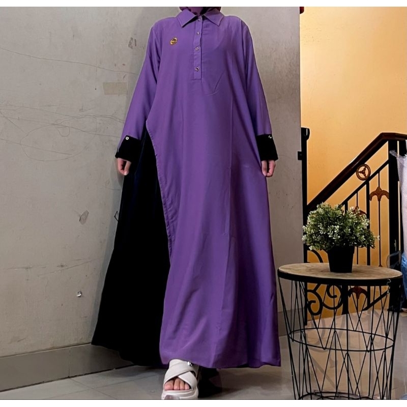 NEW BY NELI COLLECTION_Gamis Arabian Pocka Silk/ Anti UV