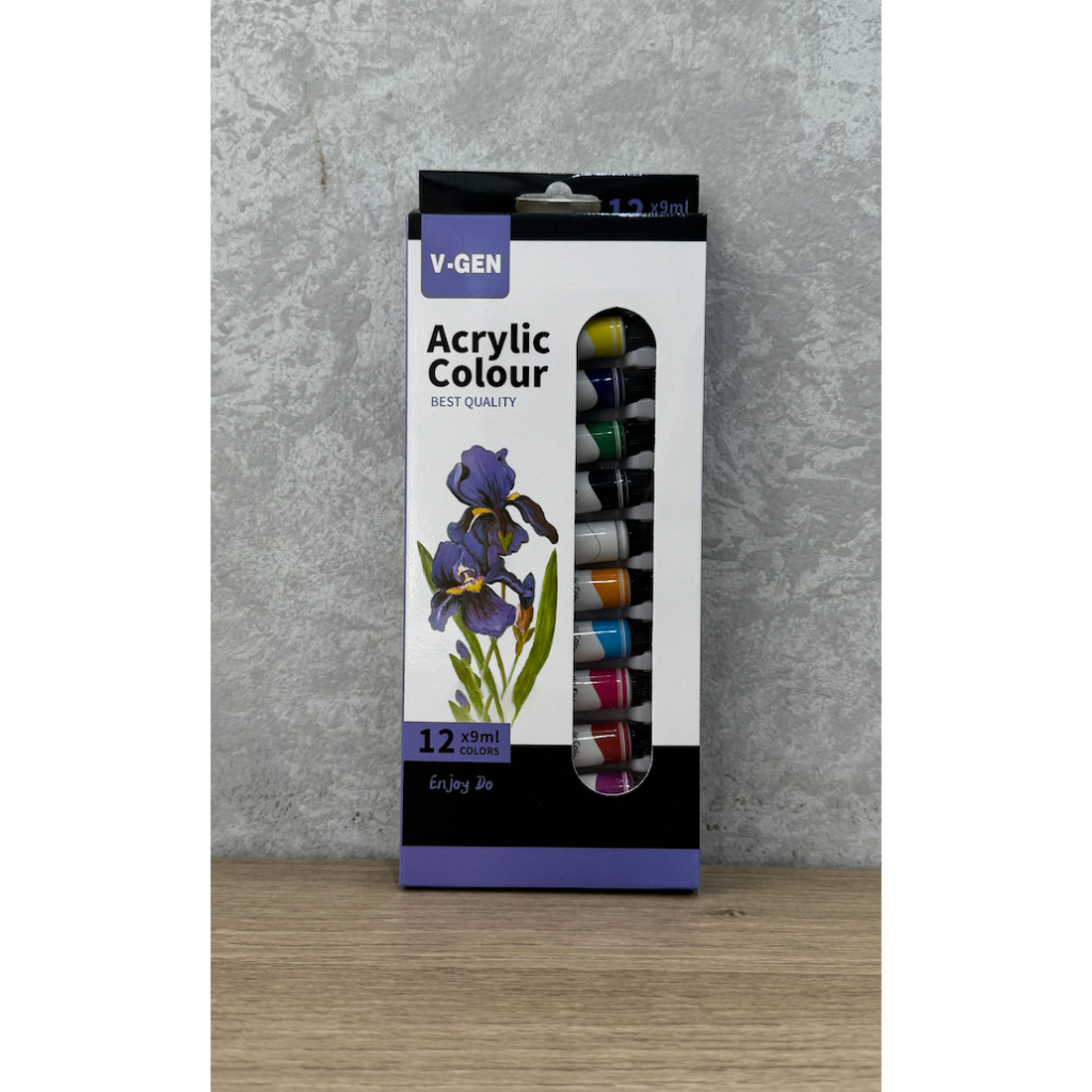 

Cat Akrilik/ Acrylic Color 12 Warna