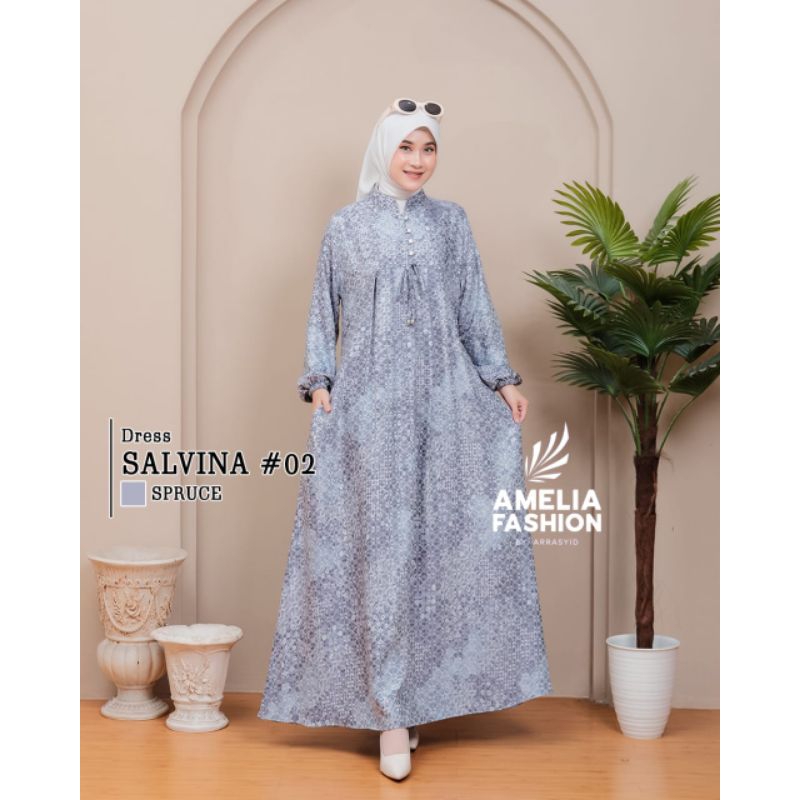 GAMIS MOTIF JAGUAR SALVINA 02 ORIGINAL AMELIA