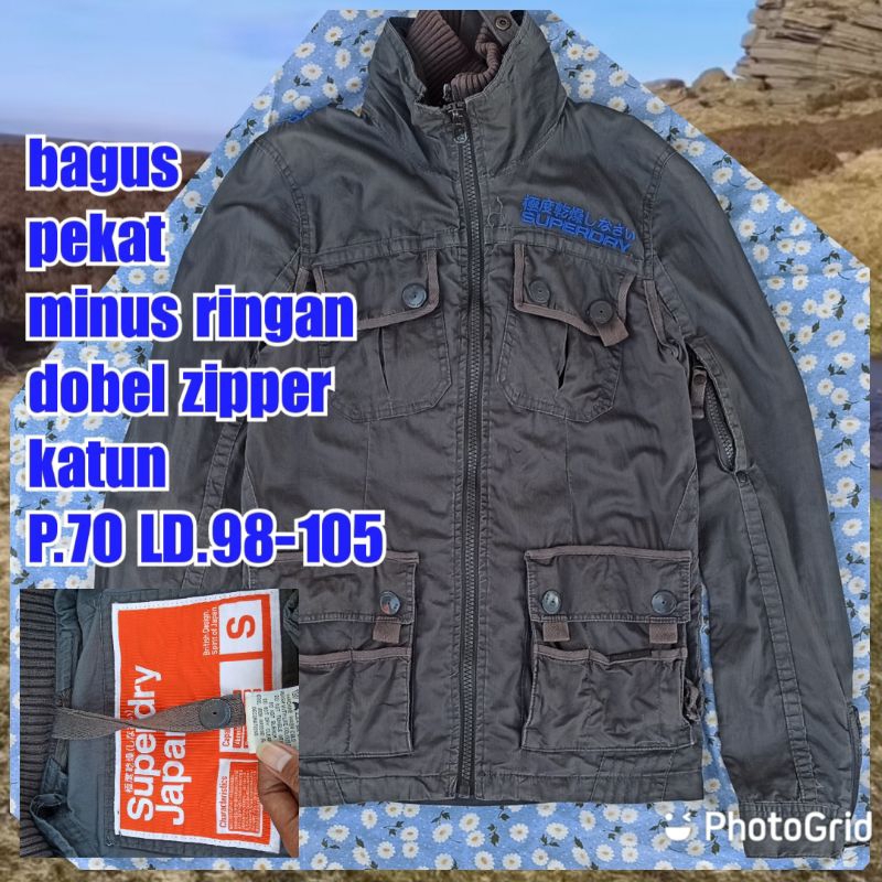 jaket parka army military m65 superdry