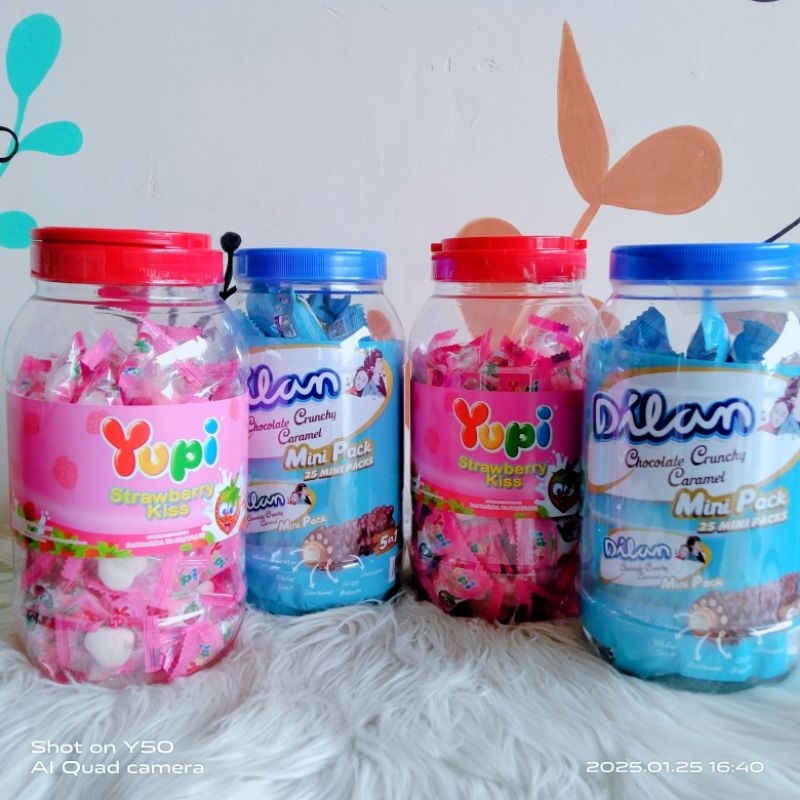 

Paket toples 2 dilan 2 yupi gratis packing kardus