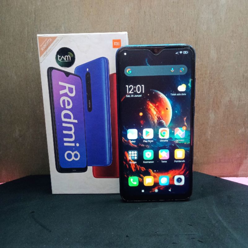 xiomi redmi 8 4/64GB Second/bekas pakai