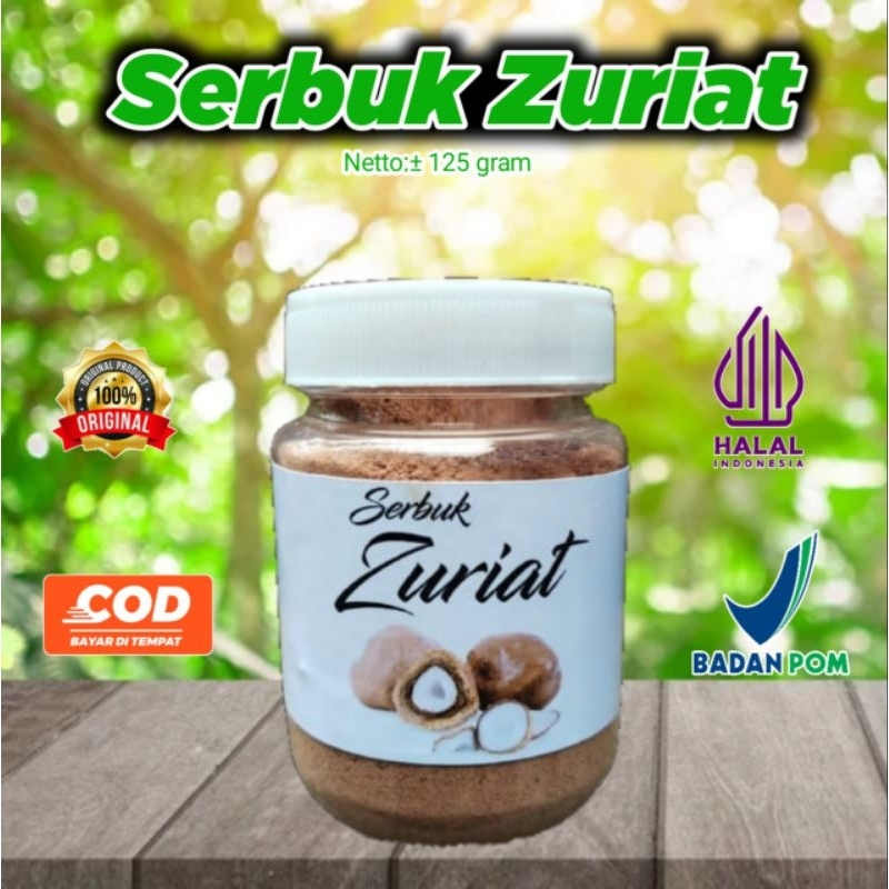 

SERBUK ZURIAT SERBAGUNA 100℅ ORIGINAL (isi 125g ) ZURIAT PROGRAM KEHAMILAN/PENYUBUR KANDUNGAN